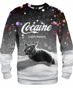 Cat Cocaine Snow Sweater Cat Cocaine Snow Sweater