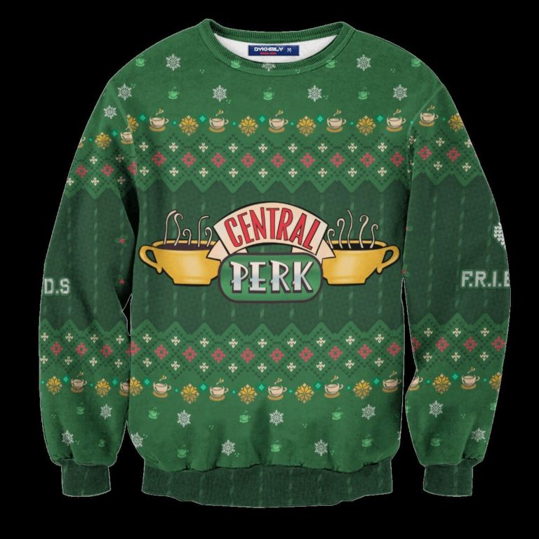 Central Perk Unisex Wool Sweater