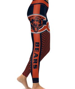 Chicago Bears Football Team High Waist Leggings Chicago Bears Football Team High Waist Leggings