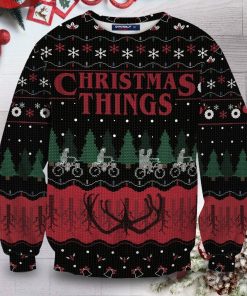 Christmas Things Unisex Wool Sweater