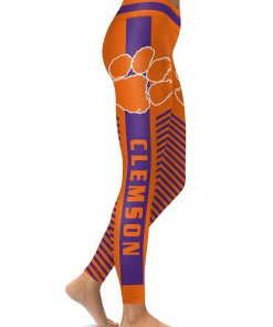 Clemson Tigers High Waist Tights