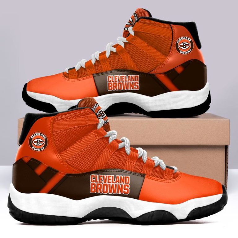 Cleveland Browns Air Jordan 11 Sneaker