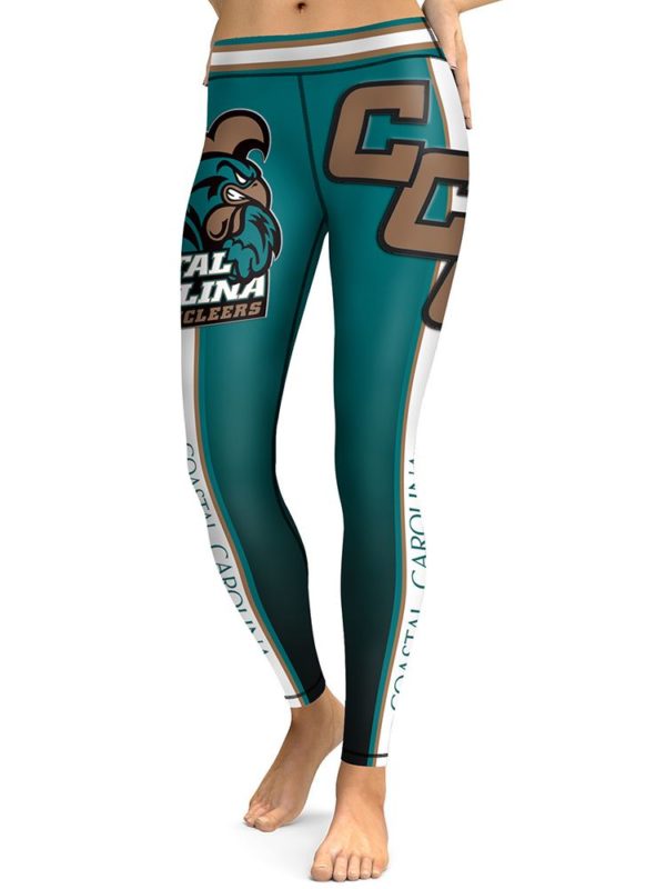 Coastal Carolina Chanticleers AOP High Waist Tights