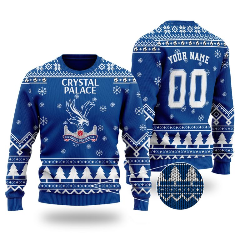 Crystal Palace 3D Printed Ugly Christmas Sweater
