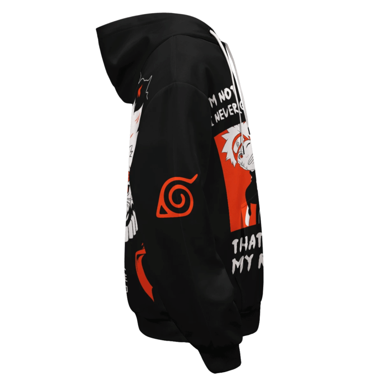 Dark Naruto All Over Print Pullover Hoodie
