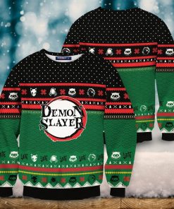 Demon Slayer Holiday Unisex Wool Sweater