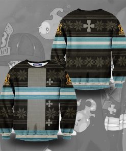 Fire Force Christmas Unisex Wool Sweater Fire Force Christmas Unisex Wool Sweater