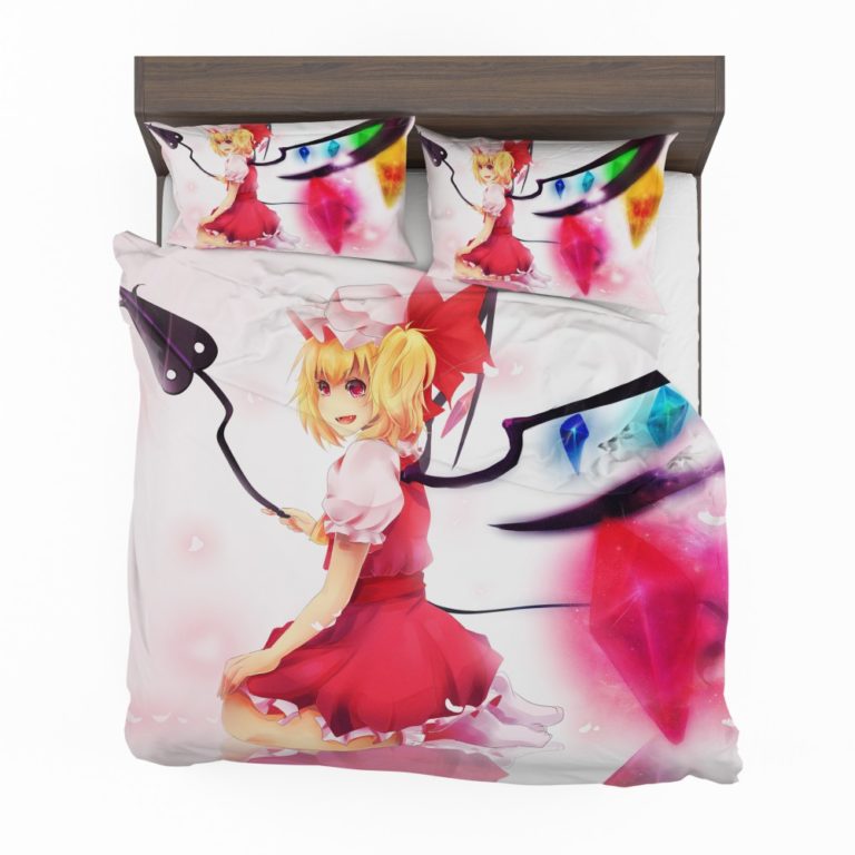 Flandre Scarlet Anime Girl Vampire Bedding Set