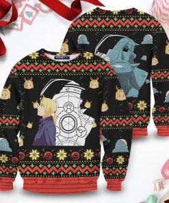 Fullmetal Christmas Unisex Wool Sweater Fullmetal Christmas Unisex Wool Sweater