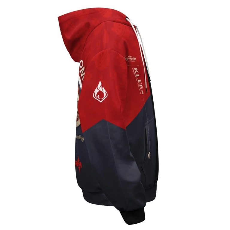 Genshin Impact Klee 3D All Over Print Hoodie