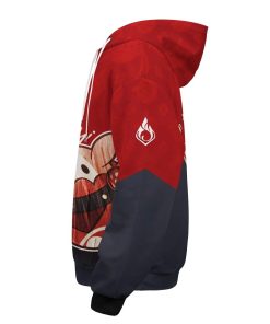 Genshin Impact Klee 3D All Over Print Hoodie Genshin Impact Klee 3D All Over Print Hoodie