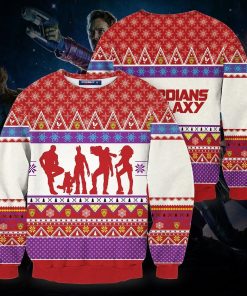 Guardians of the Christmas Galaxy Unisex Wool Sweater Guardians of the Christmas Galaxy Unisex Wool Sweater