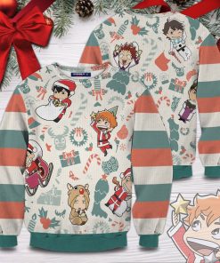 Haikyuu Christmas Unisex Wool Sweater