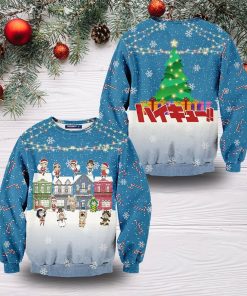 Haikyuu Fly High Christmas Unisex Wool Sweater