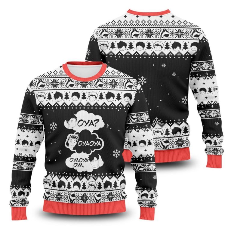 Haikyuu Oya Oya Oya Unisex Wool Sweater