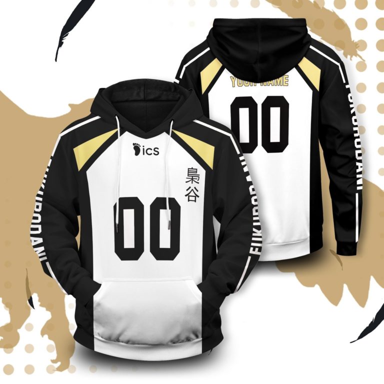 Haikyuu Team Fukurodani Academy All Over Print Hoodie