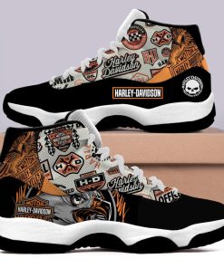 Harley Davidson Jordan 11 Sneaker