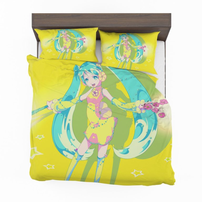Hatsune Miku Vocaloid Japanese Anime Bedding Set