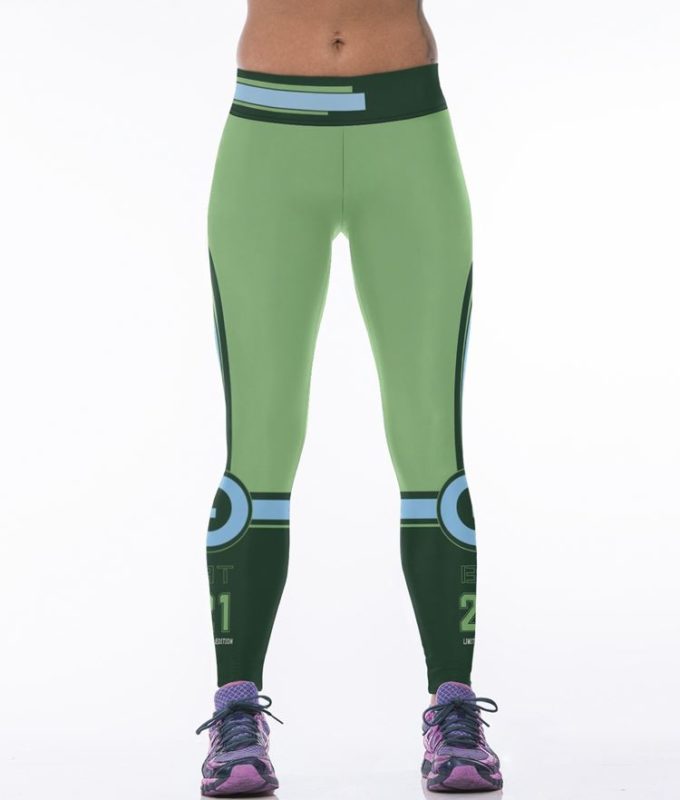 High Waist Leggings Green Bay Packers Football