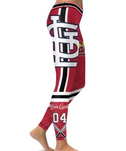 High Waist Leggings MLB St. Louis Cardinals