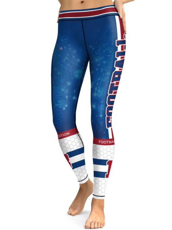 High Waist Leggings New York Giants Football Team
