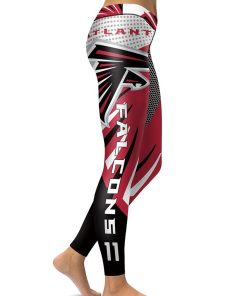 High Waist Leggings NFL Atlanta Falcons Football High Waist Leggings NFL Atlanta Falcons Football
