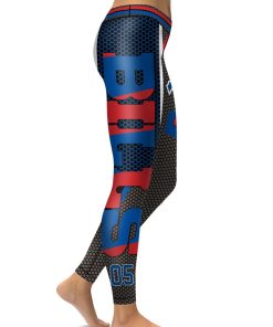 High Waist Leggings NFL Buffalo Bills Football