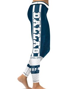 High Waist Leggings NFL Dallas Cowboys Football