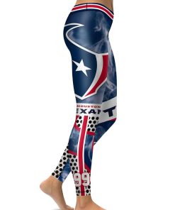 High Waist Leggings NFL Houston Texans Football