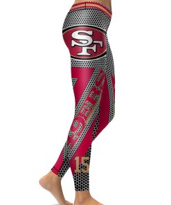 High Waist Leggings NFL San Francisco 49ers Football Team