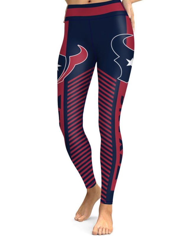 Houston Texans Football High Waist Leggings