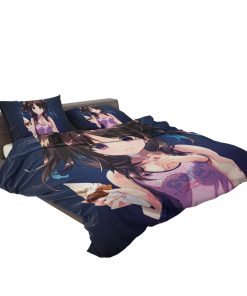 Ice Cream Desert Anime Girl Bedding Set