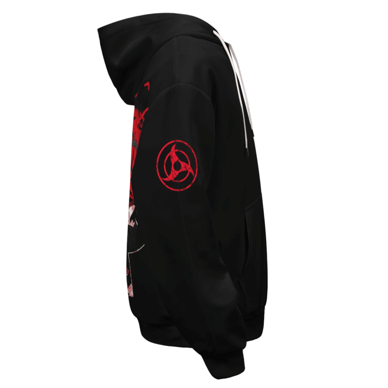 Itachi Crow 3D Pullover Hoodie