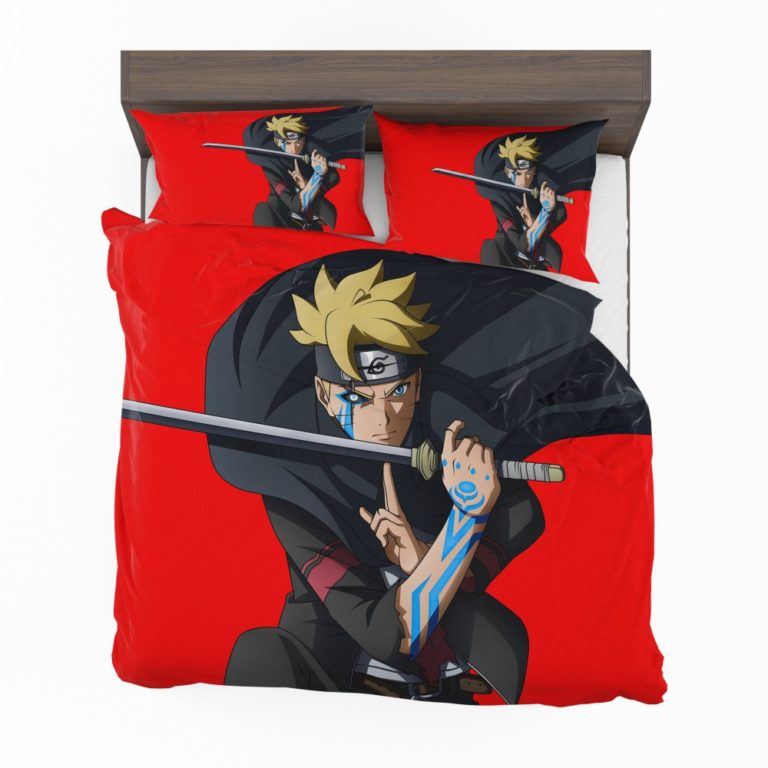 Japanese Anime Boruto Naruto Bedding Set