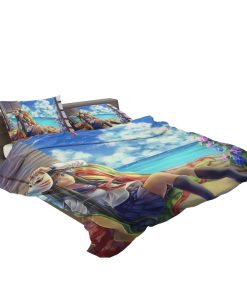 Japanese Anime School Girl Bedding Set