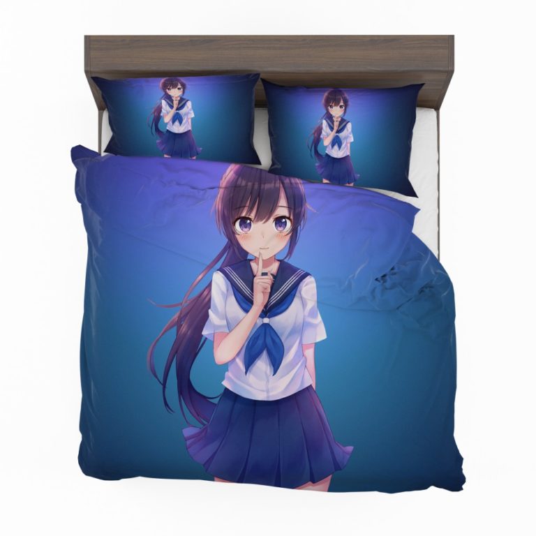 Japanese School Uniform Anime Bedding Set