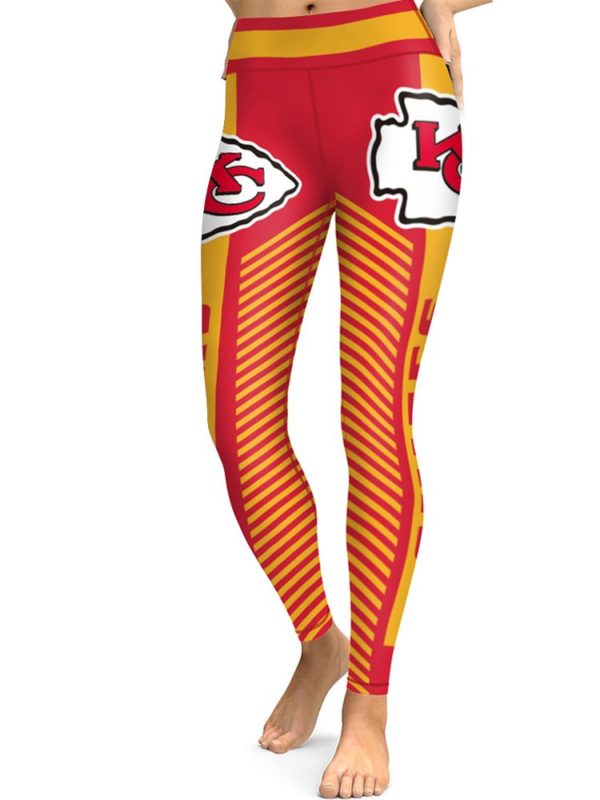 Kansas City Chiefs Football High Waist Leggings