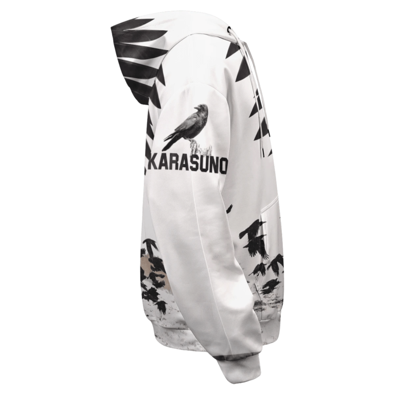 Karasuno High Haikyuu All Over Printed Pullover Hoodie