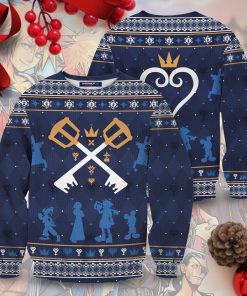 Kingdom Hearts Christmas Unisex Wool Sweater