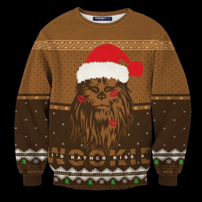 Kiss A Wookiee Unisex Wool Sweater