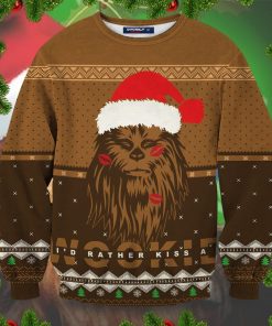 Kiss A Wookiee Unisex Wool Sweater