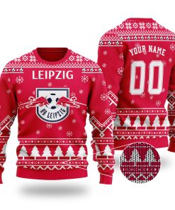 Leipzig Custom Name Wool Ugly Christmas Sweater