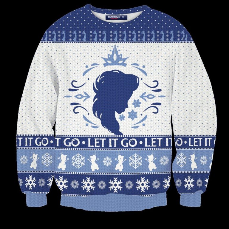 Let It Go Elsa Unisex Wool Sweater