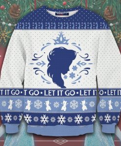 Let It Go Elsa Unisex Wool Sweater
