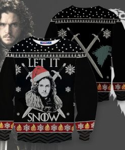Let It Snow Unisex Wool Sweater Let It Snow Unisex Wool Sweater