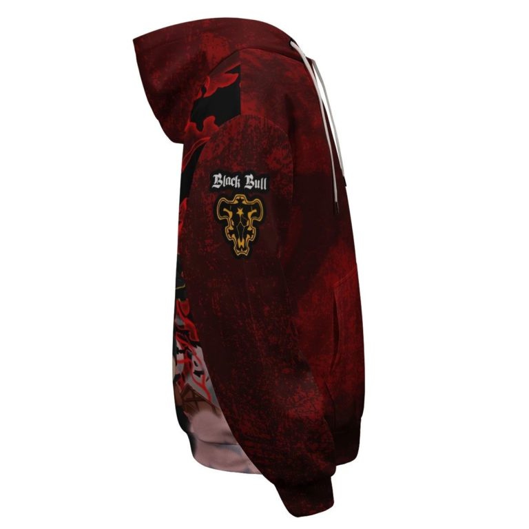 Liebe Black Clover 3D AOP Pullover Hoodie