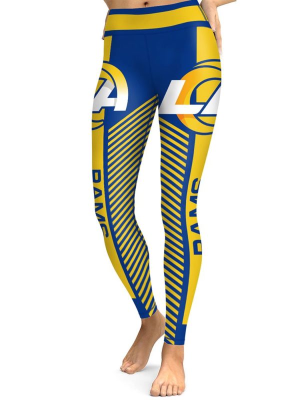 Los Angeles Rams Football High Waist Leggings