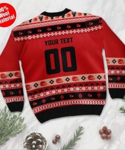 Louisville Cardinals Custom Ugly Christmas Ugly Christmas Sweater