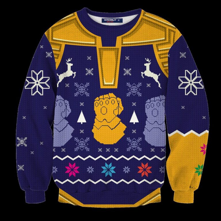 Mad Titan Christmas Unisex Wool Sweater