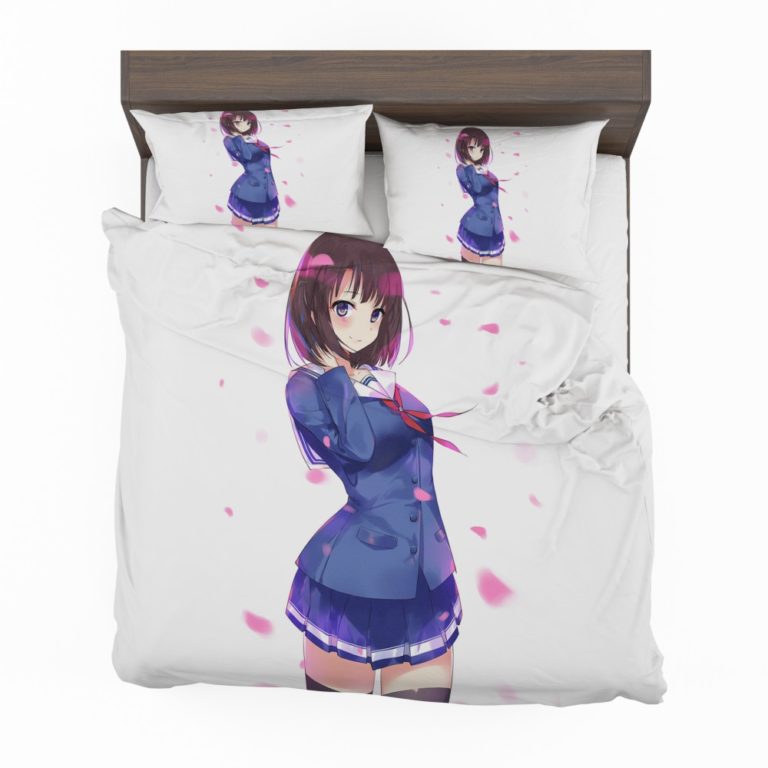 Megumi Kato Anime Girl Bedding Set